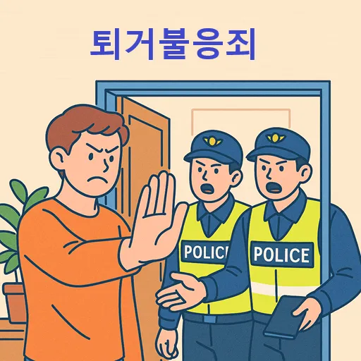 군산민사소송변호사, 퇴거불응죄